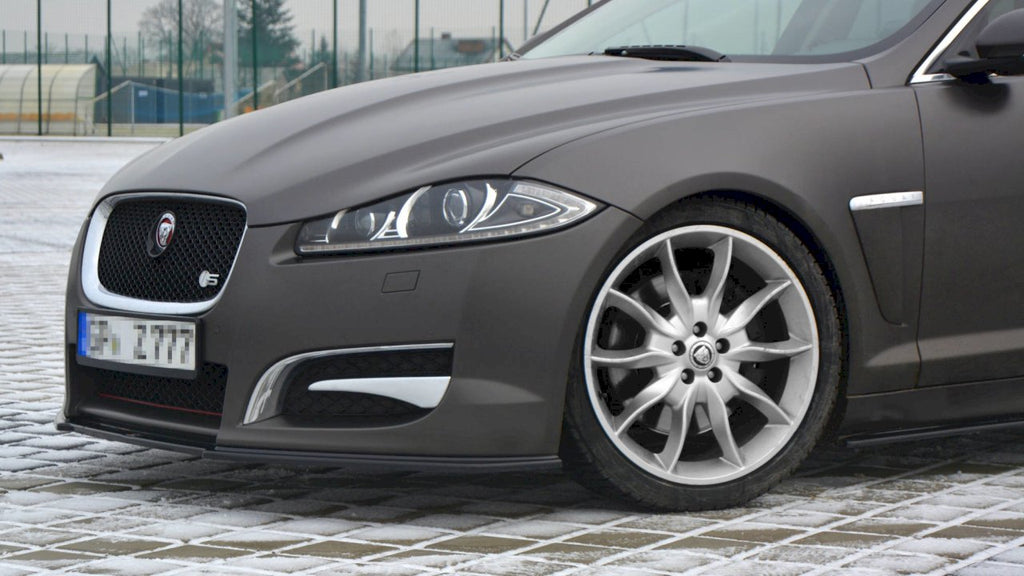 Maxton Design - FRONT SPLITTER JAGUAR XF (X250) MK1 SPORTBRAKE S-PACK (2012-2015)