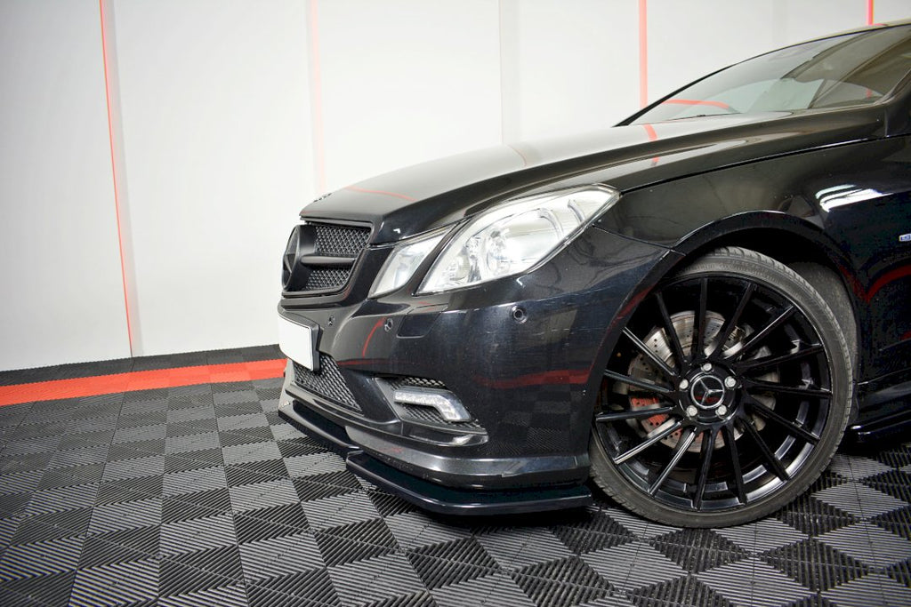 Maxton Design - FRONT SPLITTER MERCEDES-BENZ E-CLASS W207 COUPE AMG LINE (2009-2012)