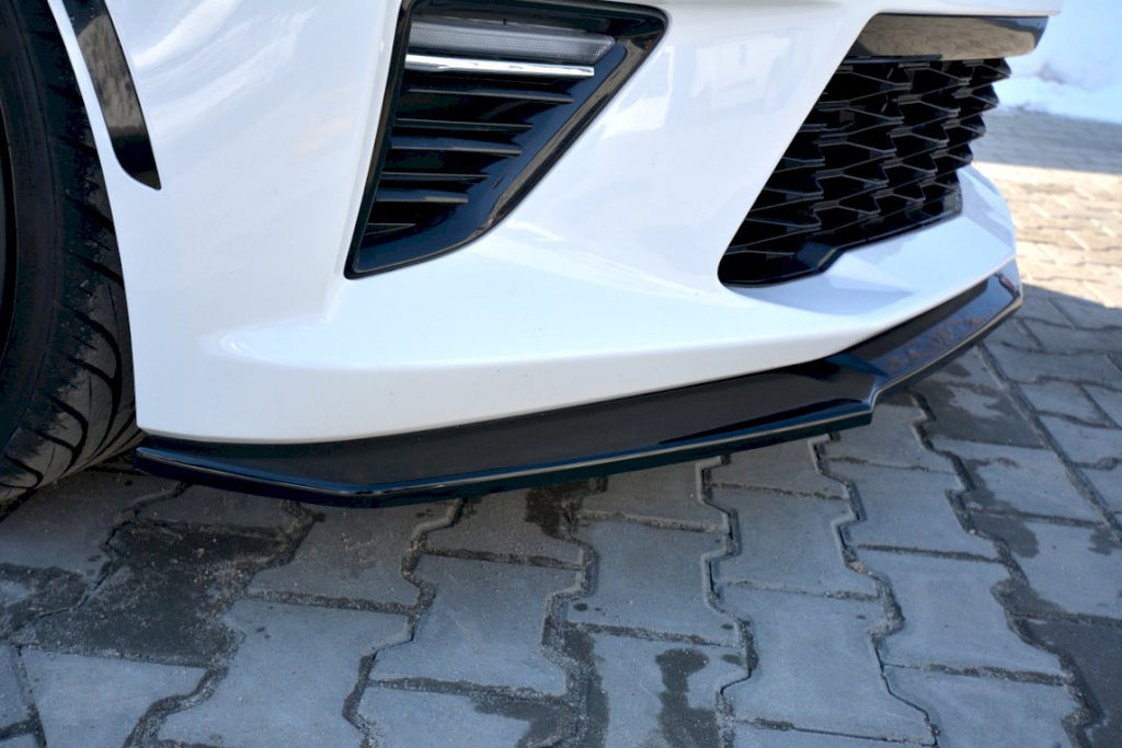 Maxton Design - FRONT SPLITTER V.2 CHEVROLET CAMARO 6TH-GEN. PHASE-I 2SS COUPE (2016-18)