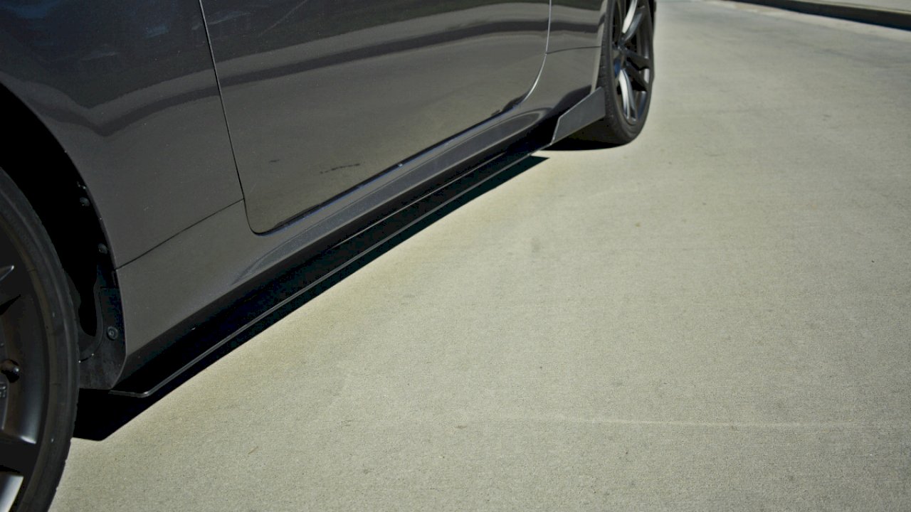 Maxton Design - RACING SIDE SKIRTS DIFFUSERS HYUNDAI GENESIS MK1 COUPE (2009-2012)