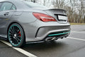 Maxton Design - REAR VALANCE MERCEDES-BENZ CLA C117 AMG-LINE FACELIFT (2017-UP)