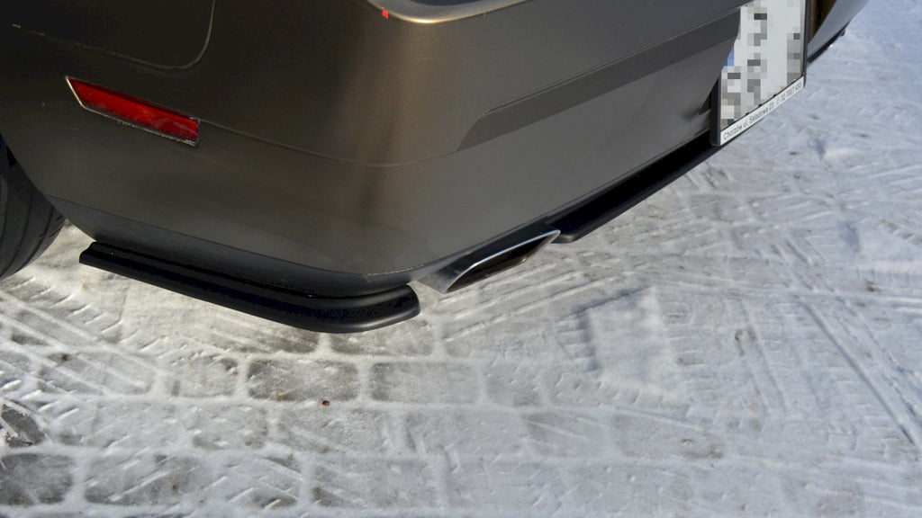 Maxton Design - REAR SIDE SPLITTERS DODGE CHALLENGER MK3 PHASE-1 SRT8 COUPE (2008-14)