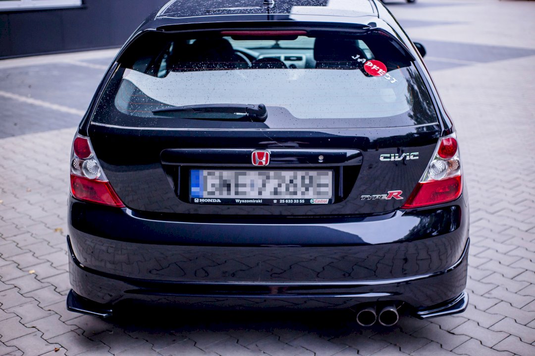 Maxton Design - REAR SIDE SPLITTERS HONDA CIVIC EP3 (MK7) TYPE-R/S FACELIFT (2004-2006)
