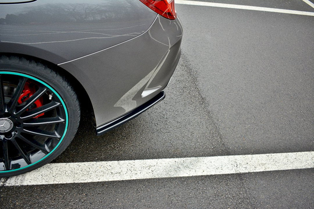 Maxton Design - REAR SIDE SPLITTERS MERCEDES-BENZ CLA C117 AMG-LINE FACELIFT (2017-UP)