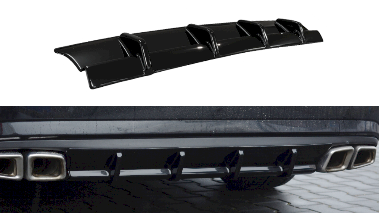 Maxton Design - REAR DIFFUSER MERCEDES E-CLASS 212 63 AMG (2009-2012)