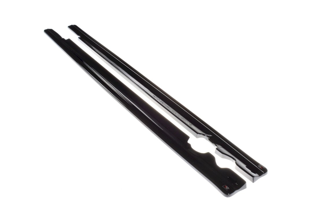 Maxton Design - SIDE SKIRTS SPLITTERS MERCEDES C-CLASS W205 COUPE AMG-LINE (2015-2018)