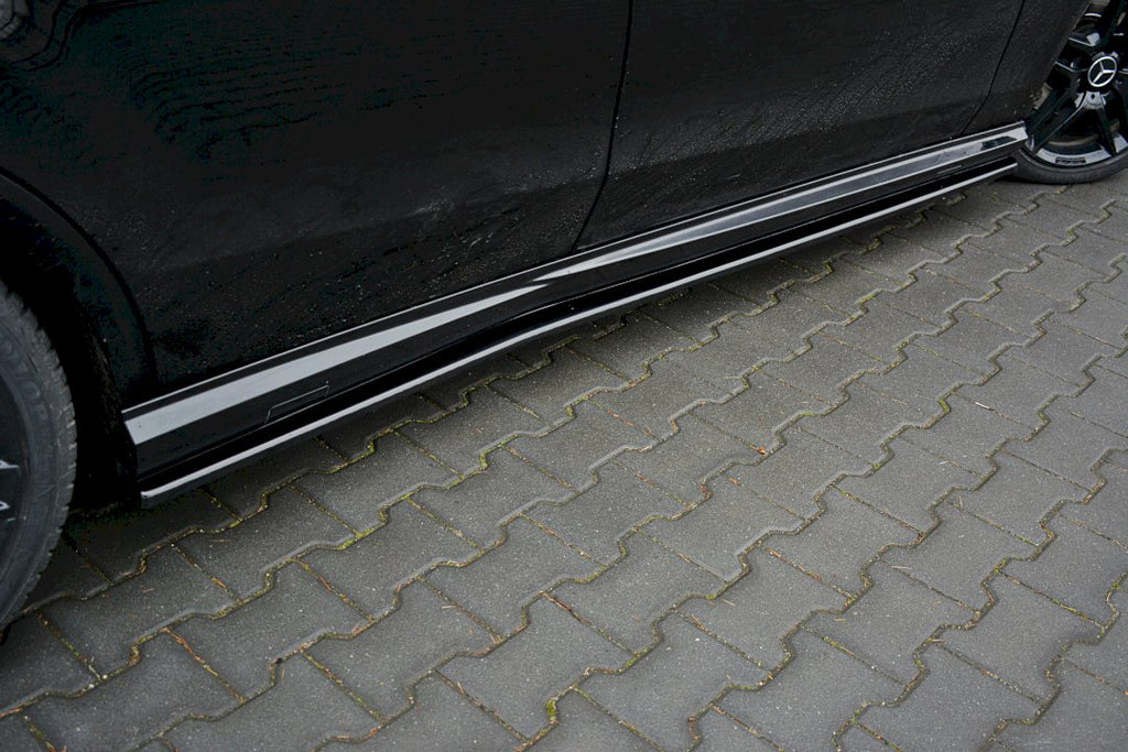 Maxton Design - SIDE SKIRTS SPLITTERS MERCEDES E-CLASS 212 63 AMG (2009-2012)