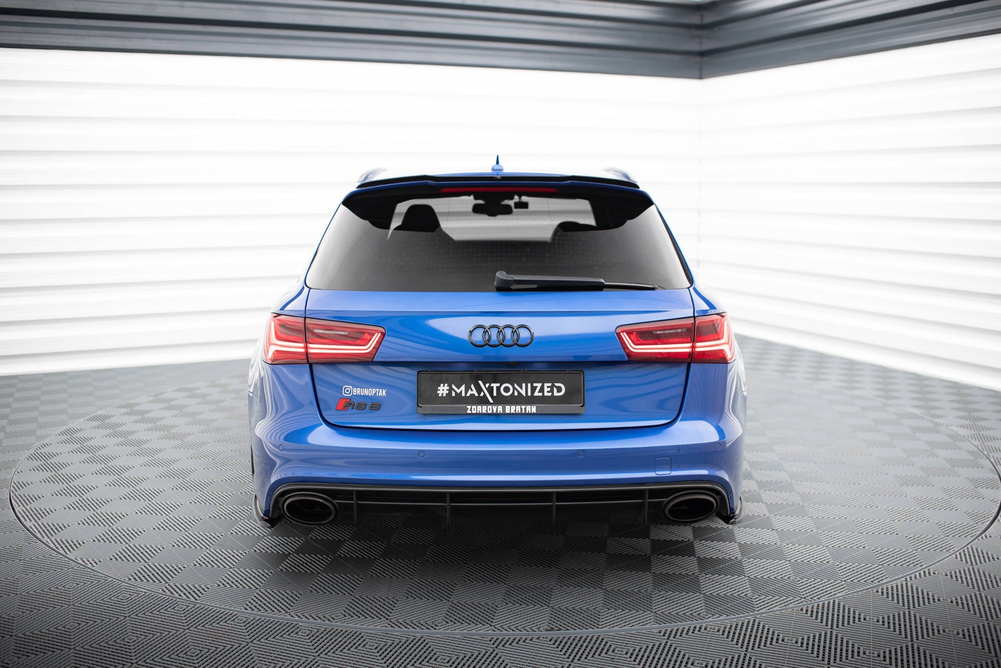 Maxton Design - Spoiler Cap V.2 Audi RS6 C7 / C7 Facelift