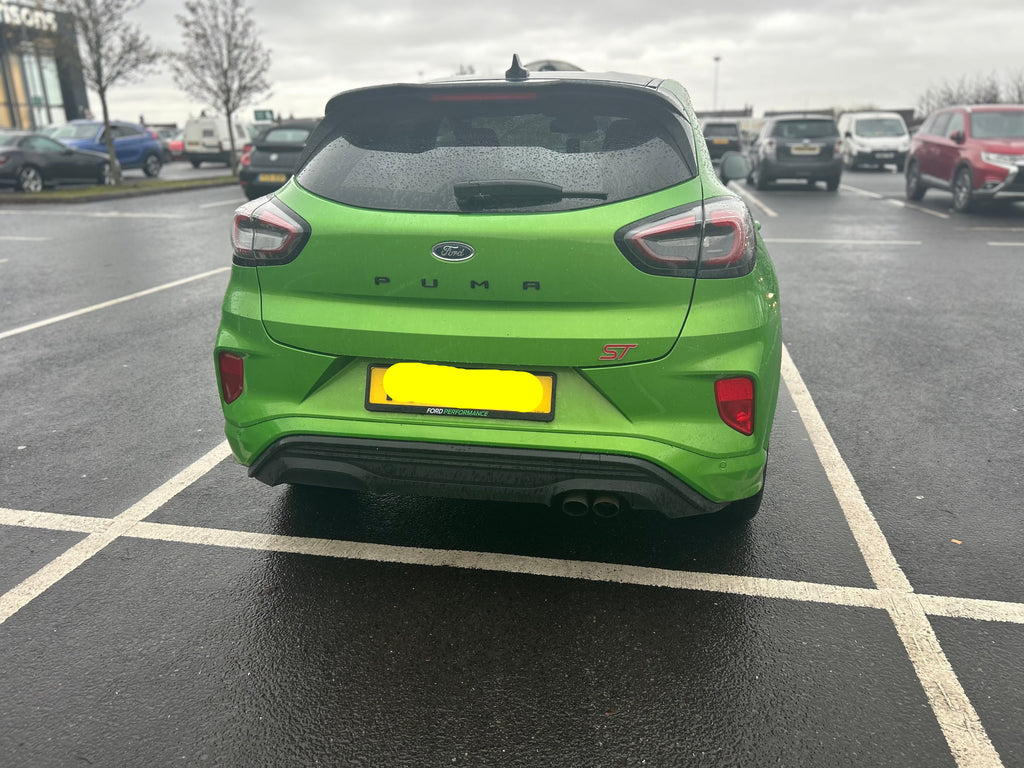 Ford Performance Number Plate Surrounds – Multi-Colour Logo | Sold as a Pair