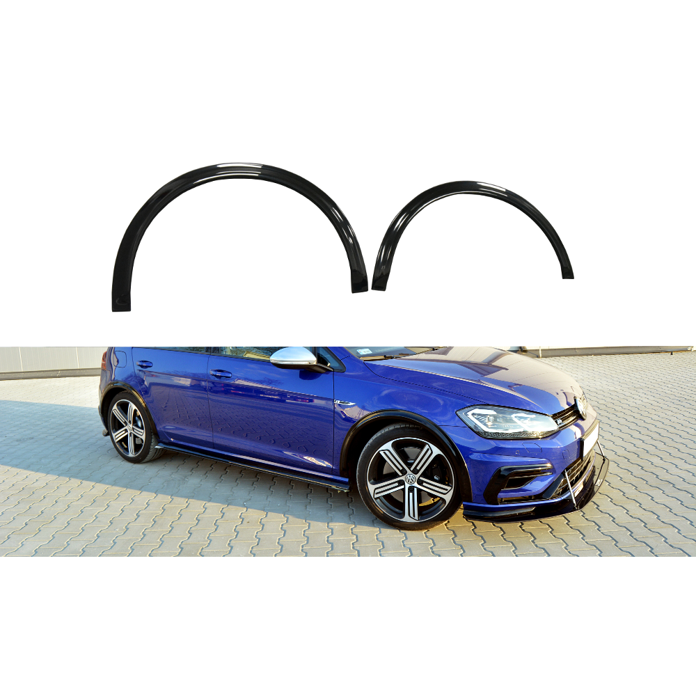 Maxton Design - FENDERS EXTENSION VW GOLF 7 R / R-LINE FACELIFT