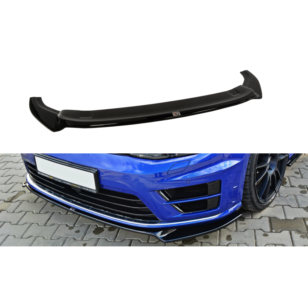 Maxton Design - Front Splitter V.2 VW Golf R / R-Line Mk7