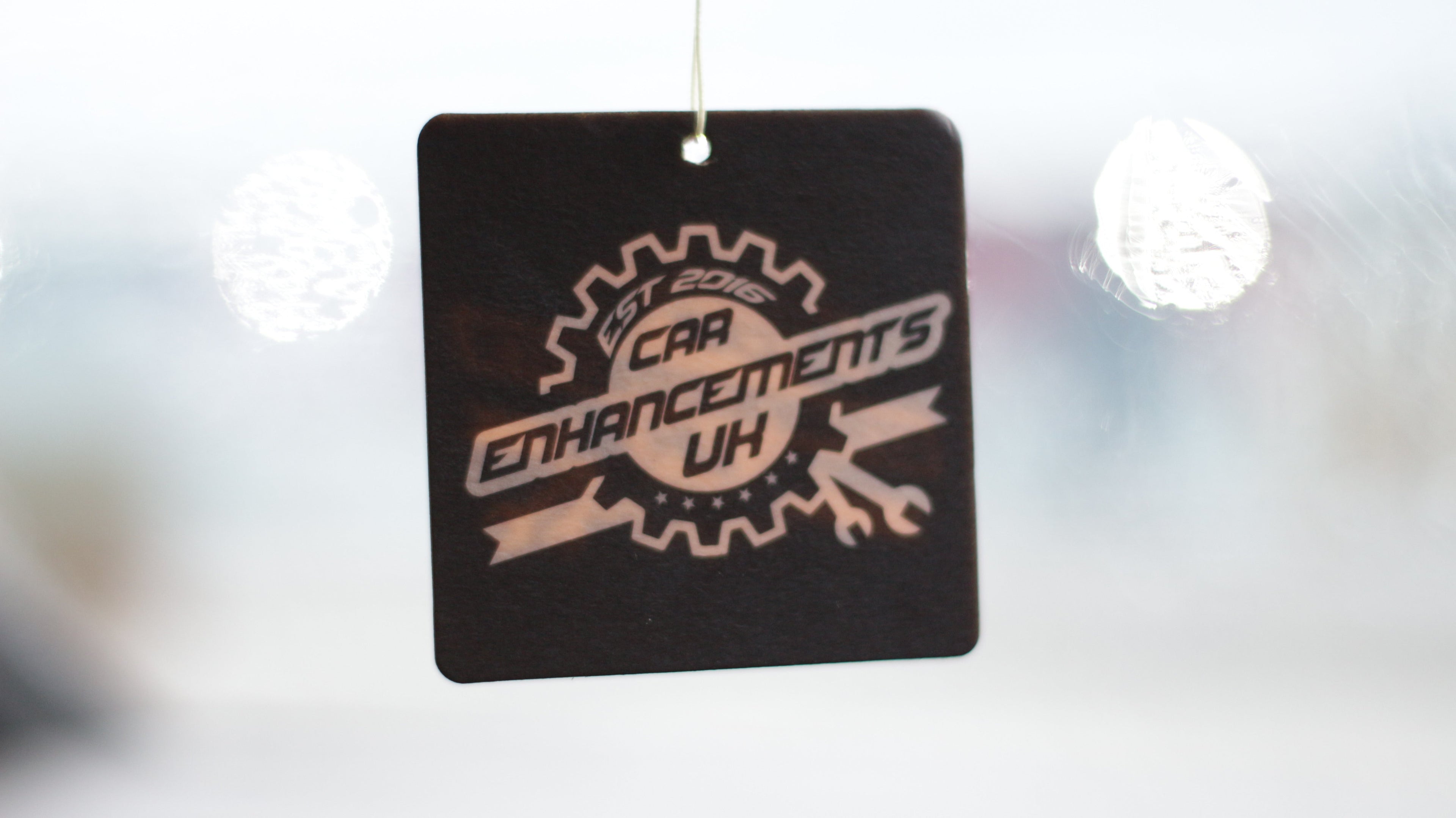 Official CEUK Workshop Logo Air Freshener – Long Lasting | Random Scent (Bubblegum or Black Cherry)