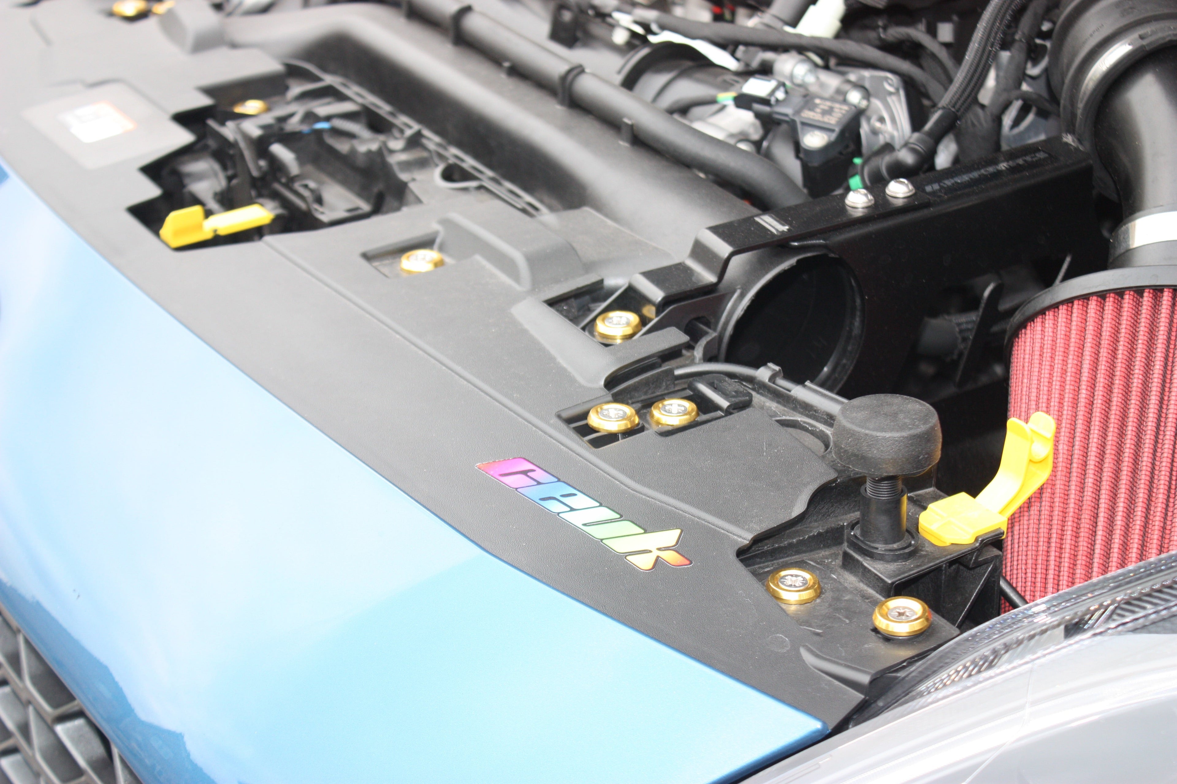 Fiesta MK8 & MK8.5 Engine Bay Dress-Up Kit | Anodized Washers & Stainless Screws | CEUK