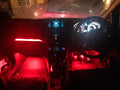 CEUK Enhanced Edition RGB Glove Box & Footwell LED Kit – Bluetooth Controlled (Plug & Play)