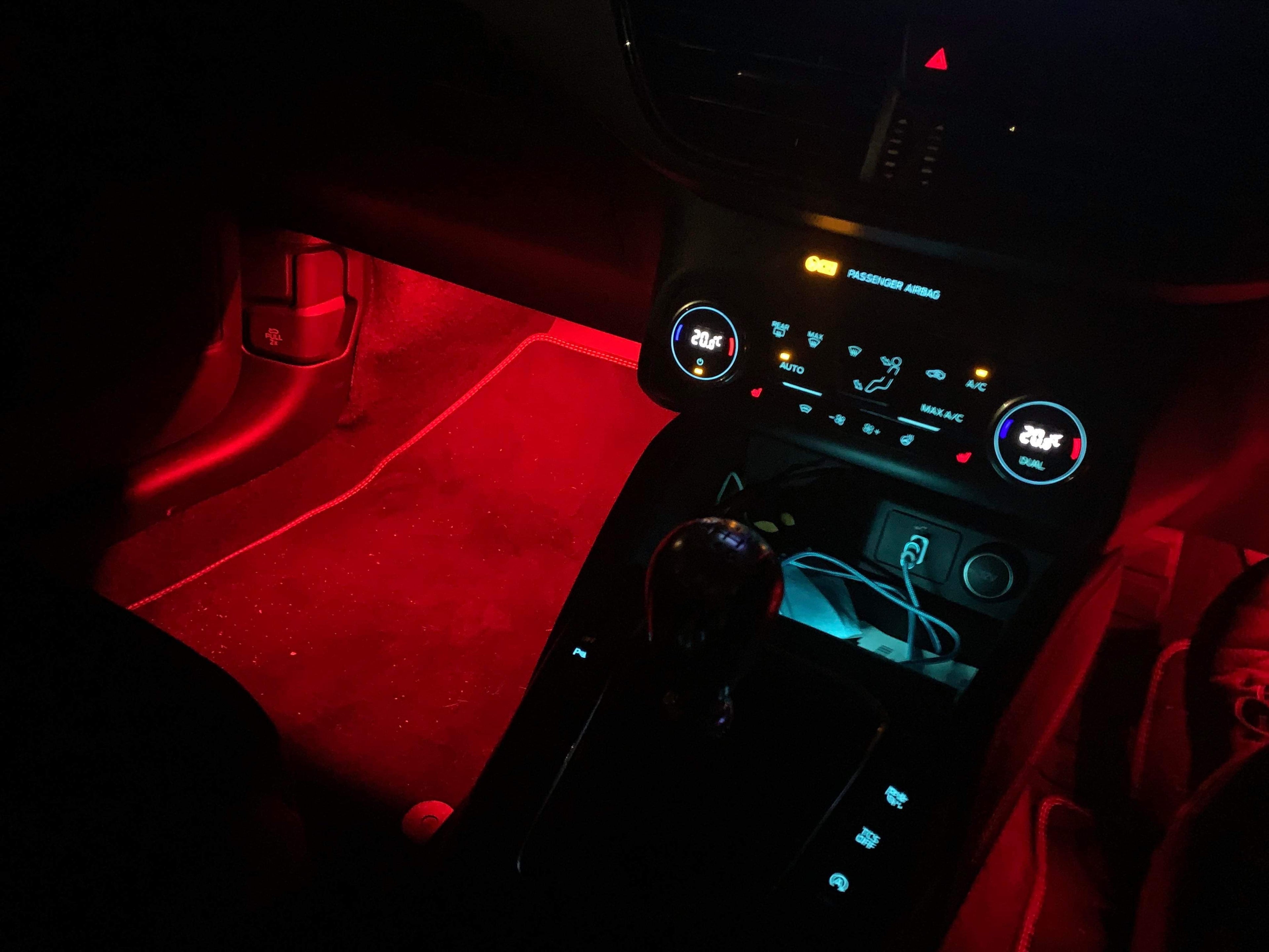 Chaser Edition Bluetooth RGB Footwell Strip Kit – MK4 Focus Interior LED Upgrade