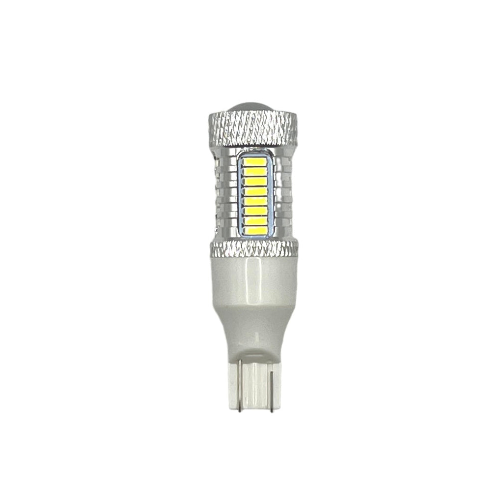 Enhanced Edition 955 LED Reverse Light Bulbs – High Lumen Ice White Upgrade (Pair) (921 | W16W | T15)