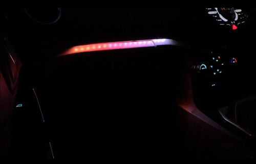 Chaser Edition Bluetooth Glove Box & Footwell Strip Kit – MK7 / MK7.5 Fiesta | 200+ RGB Modes | CEUK