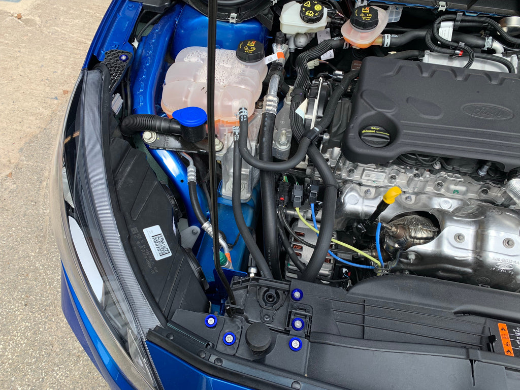 Engine Bay Dress-Up Kit for MK4 Ford Focus | Anodized Washers & Stainless Screws by CEUK