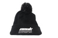 Official CEUK Winter Bobble Hat – Black Wool with Embroidered Logo | Optional Air Freshener