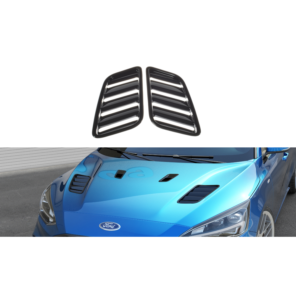 Maxton Design - Ford Focus MK4 ST-Line (2018-UP) Bonnet Vents (bigger ones)