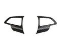 MK3.5 Focus - Carbon Fibre Look Steering Wheel Trim Surrounds (Facelift Only)