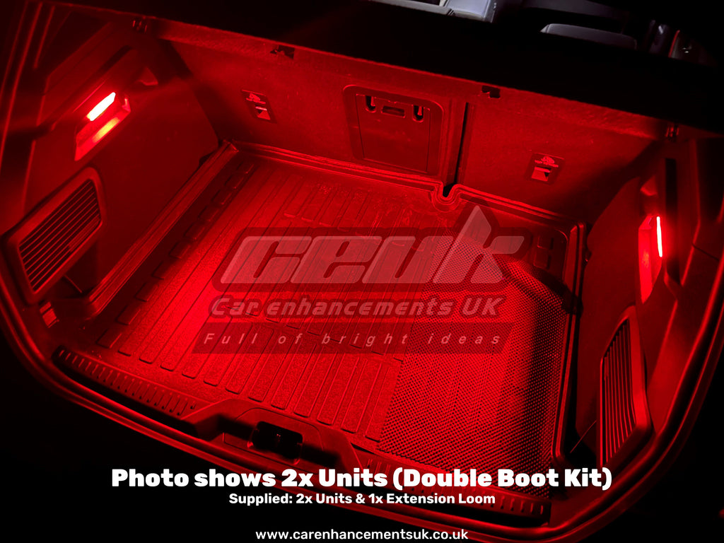Enhanced Edition Double Boot Light Kit - Full Replacement LED Boot Unit - Ford Puma MK2