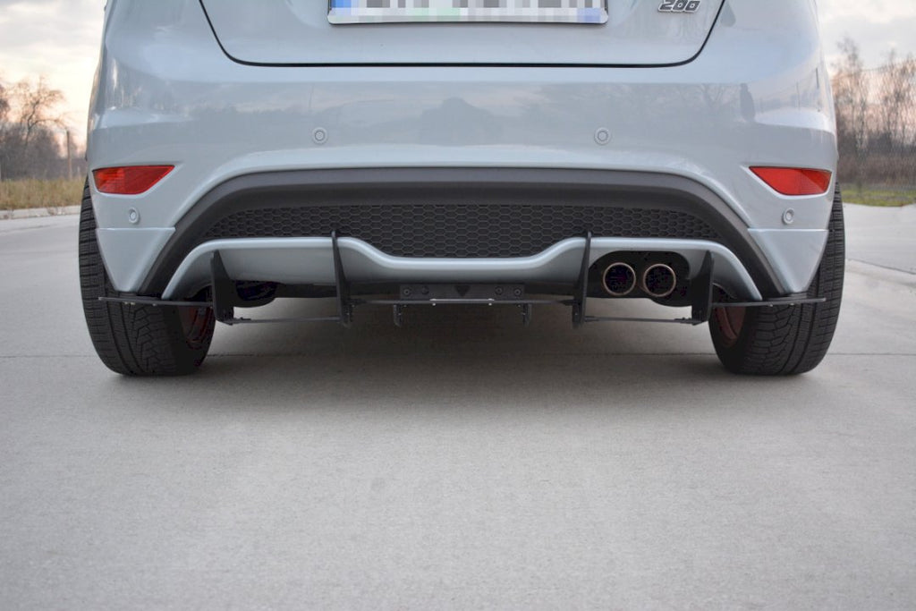 Maxton Design - REAR DIFFUSER FORD FIESTA MK7 ST FACELIFT (2013-2017)