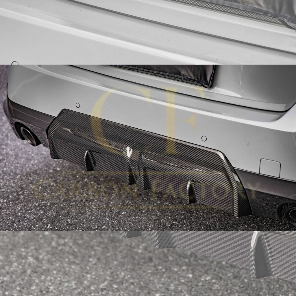 CF Style Pre-Preg Carbon Fibre Rear Diffuser for BMW 2 Series G42 Coupe 21-Present
