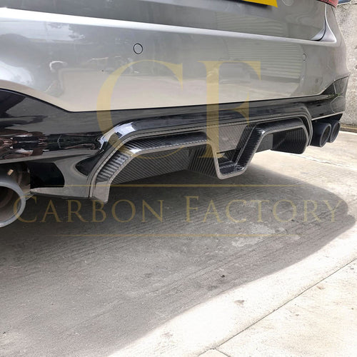 CS Style Pre-Preg Carbon Fibre Rear Diffuser for BMW G30 5 Series 17-23