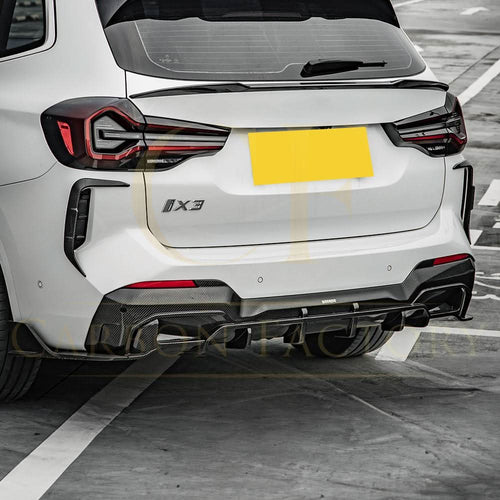 DS Style Pre-Preg Carbon Fibre Rear Diffuser for BMW G01 X3 G08 IX3 LCI 22-25