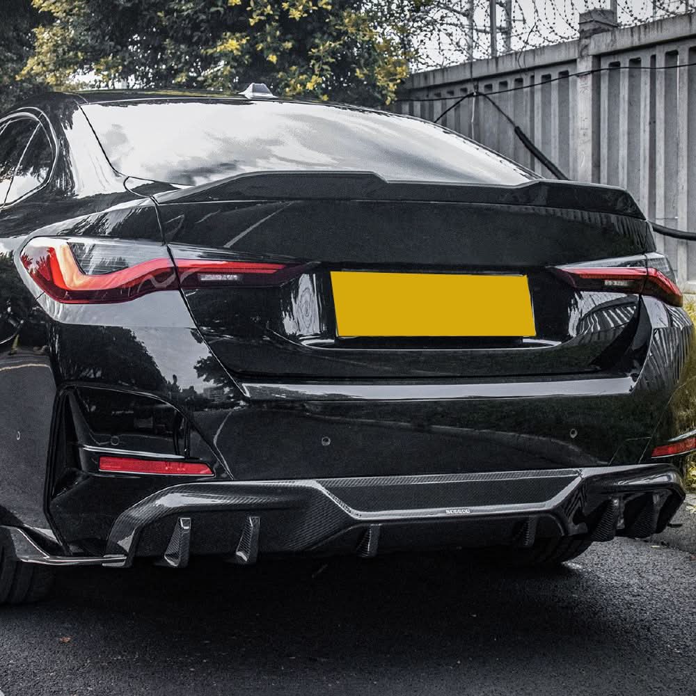 SQ Style Pre-Preg Carbon Fibre Rear Diffuser for BMW 4 Series i4 21-26
