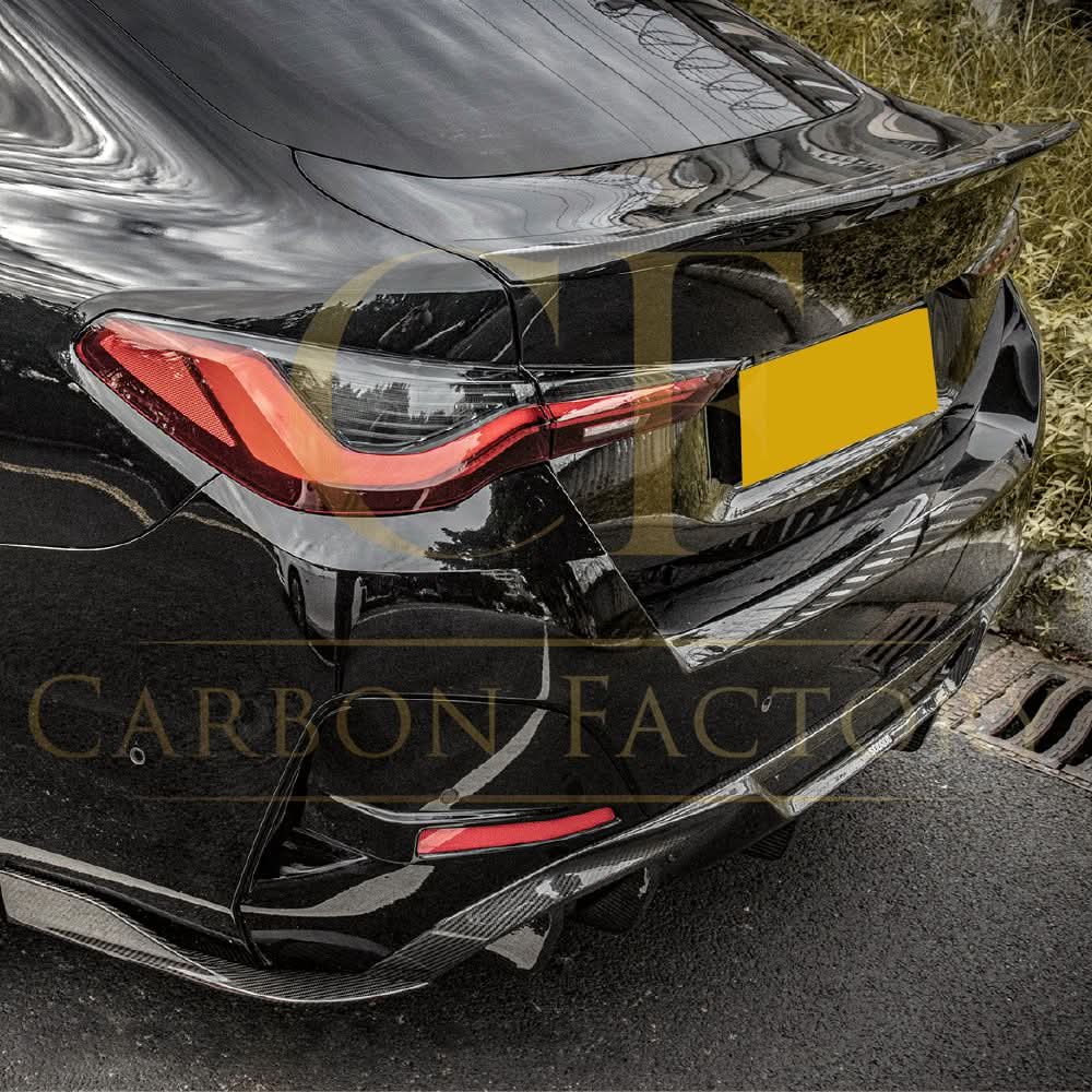 SQ Style Pre-Preg Carbon Fibre Rear Diffuser for BMW 4 Series i4 21-26