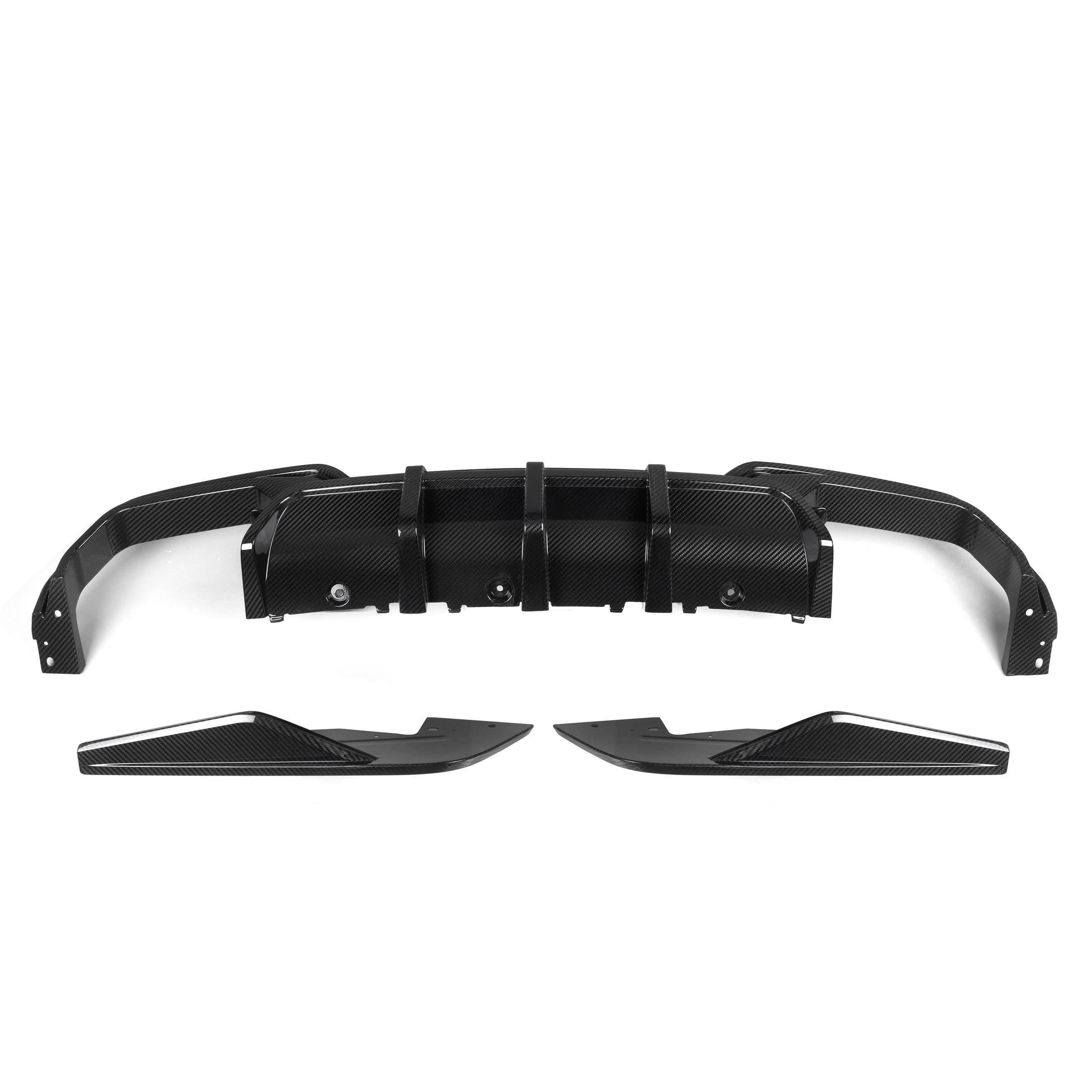 SQ Style Pre-Preg Carbon Fibre Rear Diffuser for BMW F91 F92 M8 Convertible & Coupe 20-Present