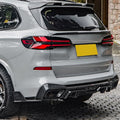 SQ Style Pre-Preg Carbon Fibre Rear Diffuser for BMW G05 X5 LCI 23-25
