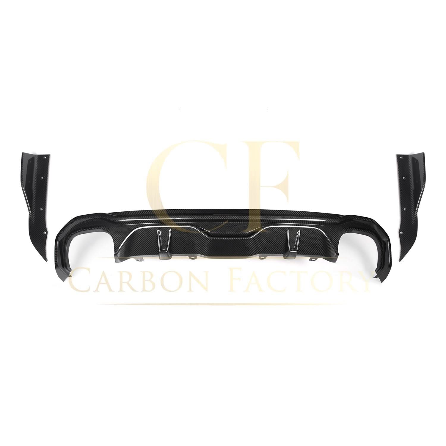 SQ Style Pre-Preg Carbon Fibre Rear Diffuser Quad Exhaust for BMW G26 4 Series Gran Coupe 21-26