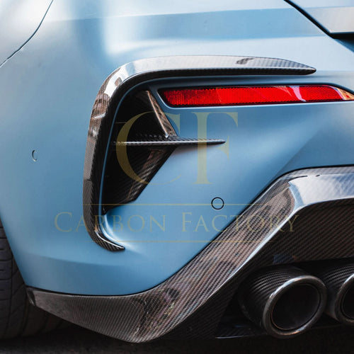 B Style Pre-Preg Carbon Fibre Rear Canards for BMW G14 G15 G16 8 Series 20-24