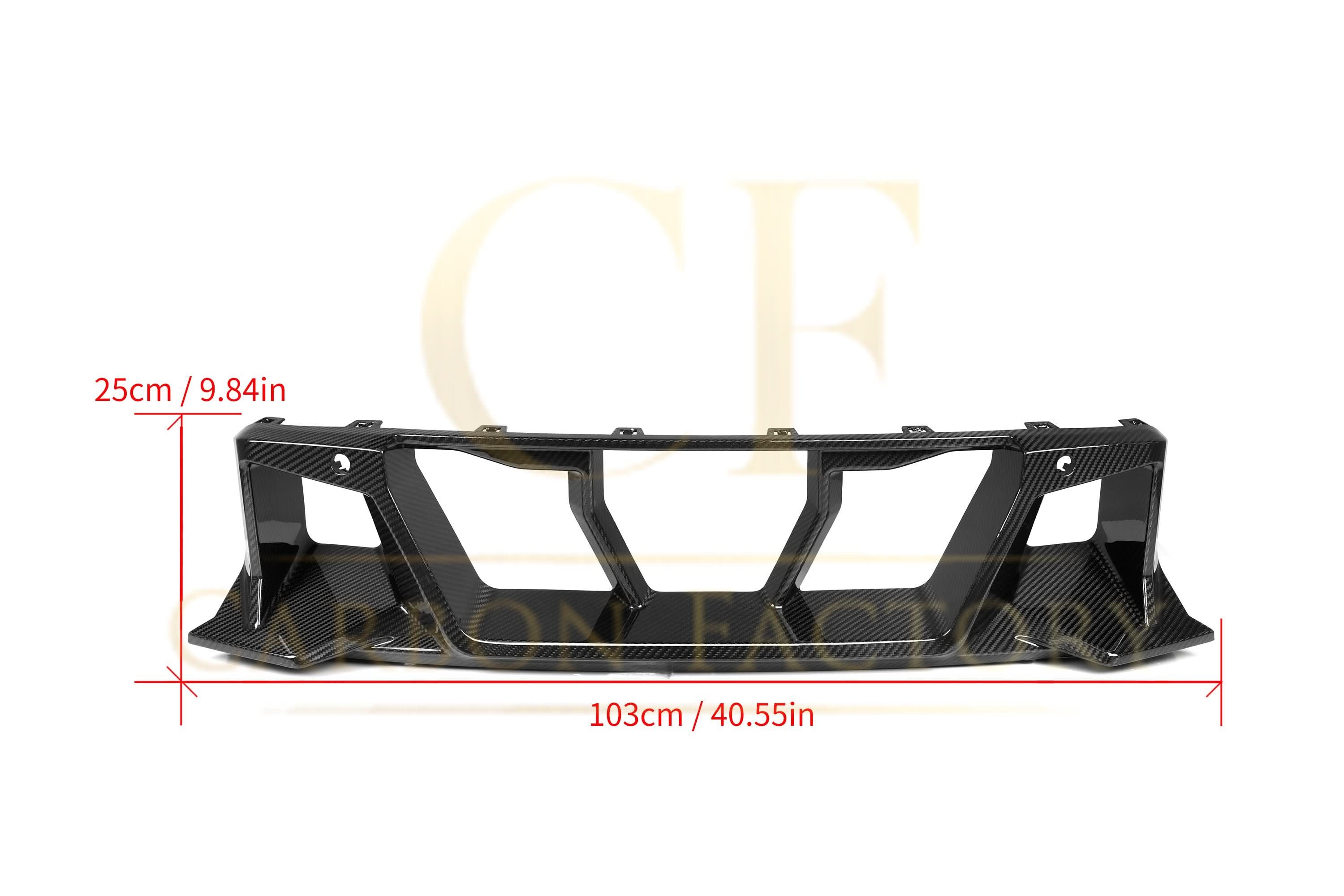 DS Style Pre-Preg Carbon Fibre Front Bumper Trim for BMW G87 M2 23-Present