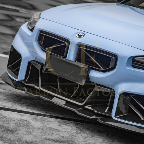 DS Style Pre-Preg Carbon Fibre Front Induction Trims for BMW G87 M2 23-Present