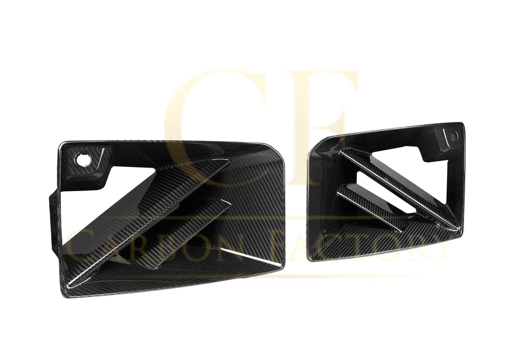 DS Style Pre-Preg Carbon Fibre Front Induction Trims for BMW G87 M2 23-Present