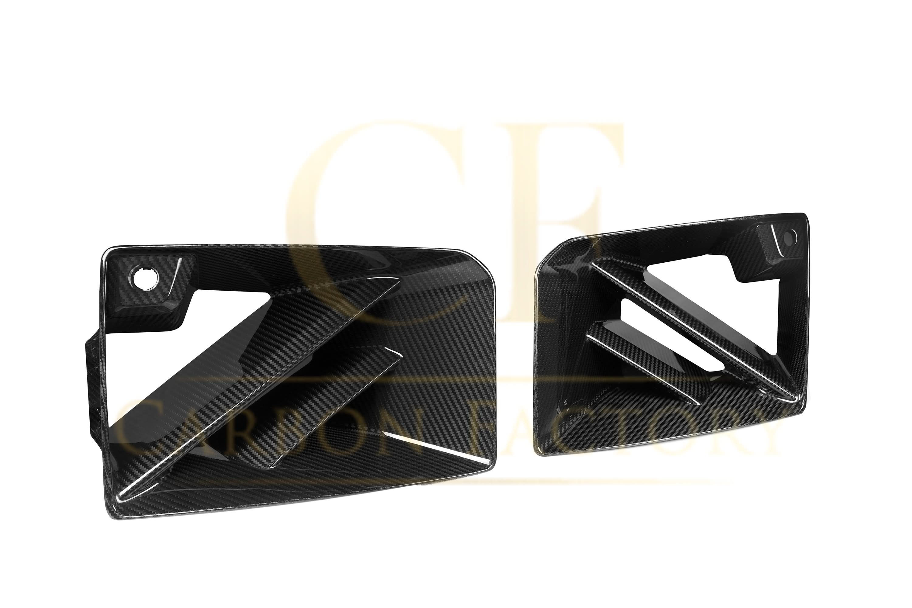 DS Style Pre-Preg Carbon Fibre Front Induction Trims for BMW G87 M2 23-Present