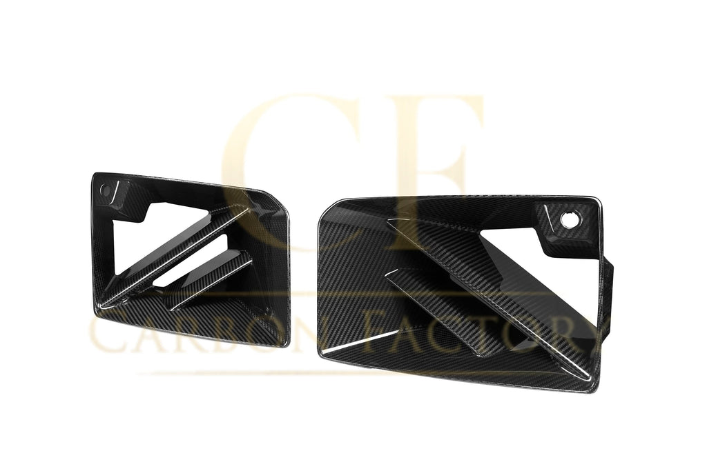 DS Style Pre-Preg Carbon Fibre Front Induction Trims for BMW G87 M2 23-Present