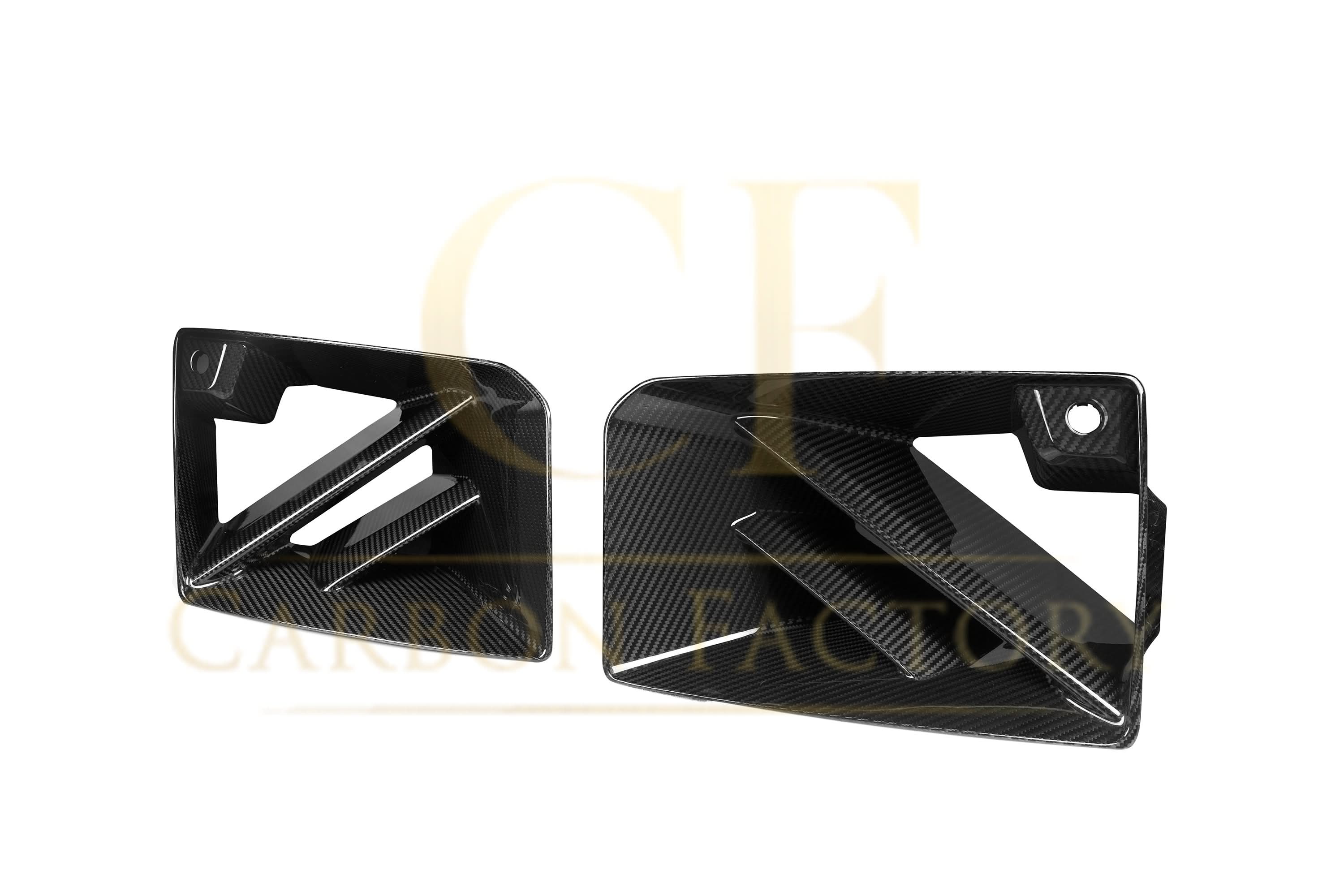 DS Style Pre-Preg Carbon Fibre Front Induction Trims for BMW G87 M2 23-Present