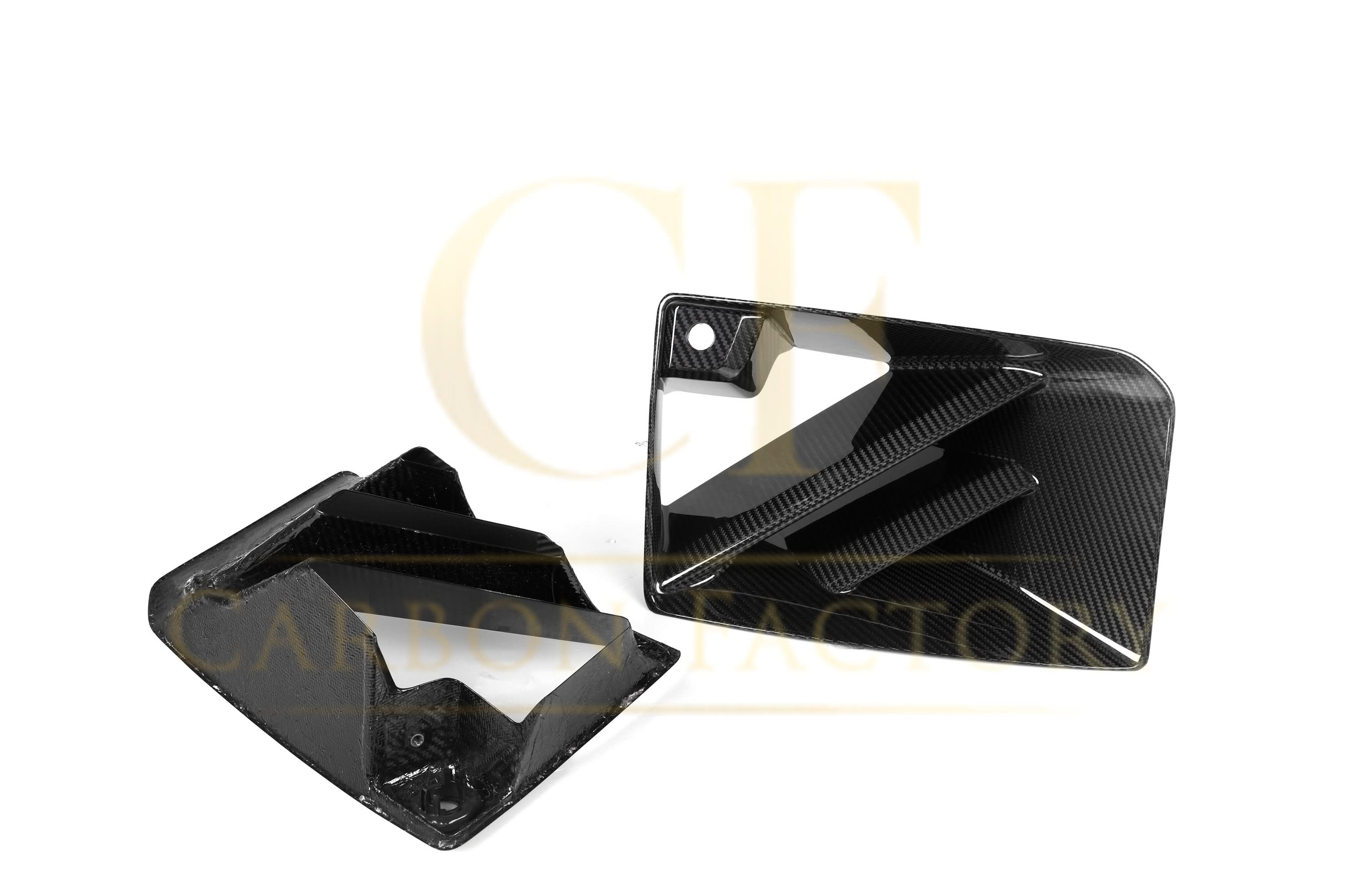 DS Style Pre-Preg Carbon Fibre Front Induction Trims for BMW G87 M2 23-Present