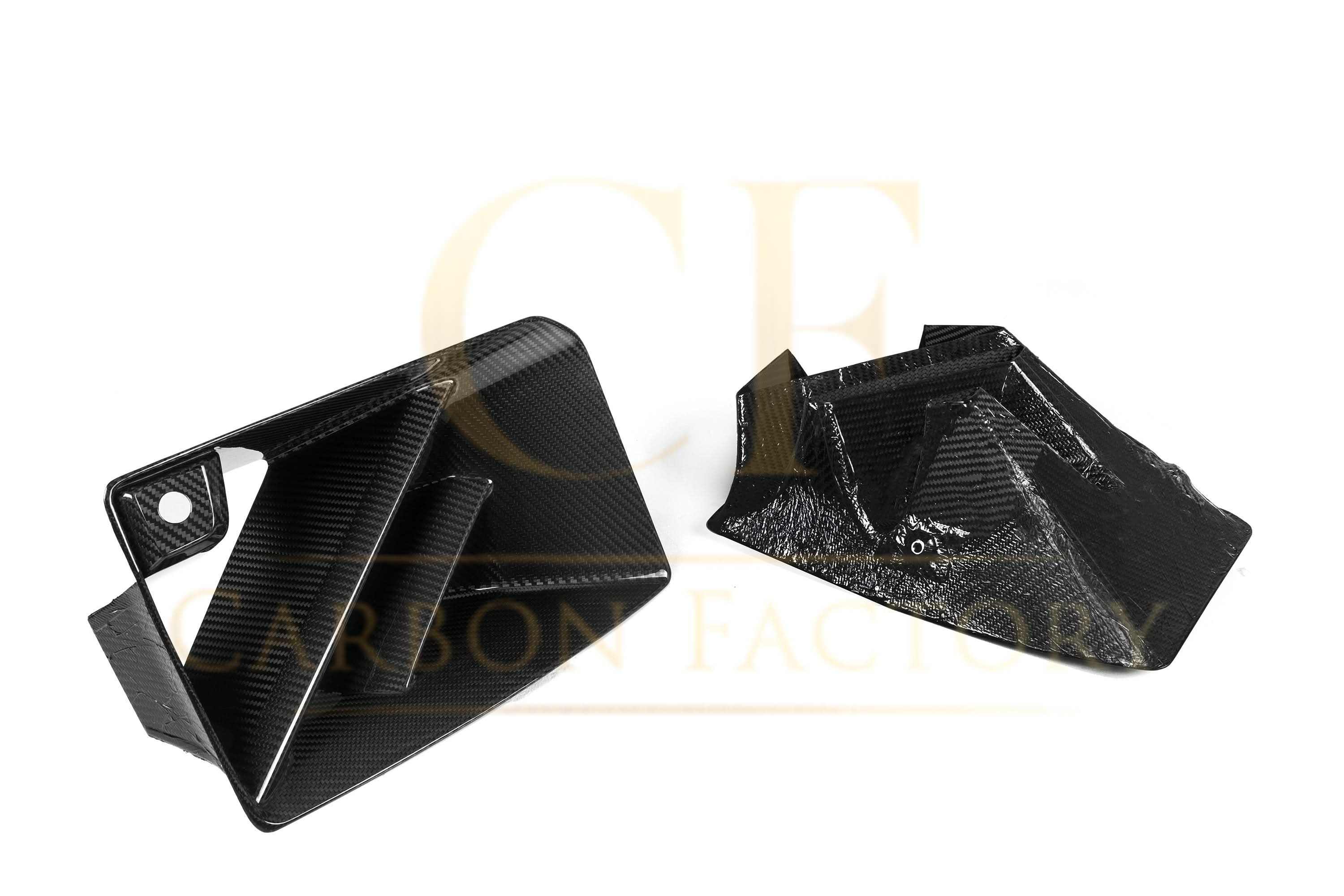 DS Style Pre-Preg Carbon Fibre Front Induction Trims for BMW G87 M2 23-Present