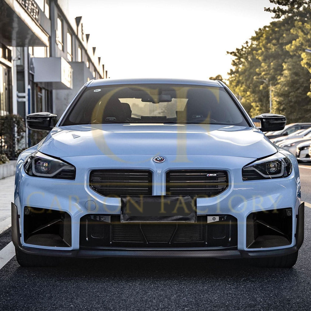MP Style Pre-Preg Carbon Fibre Front Induction Trims for BMW G87 M2 23-Present