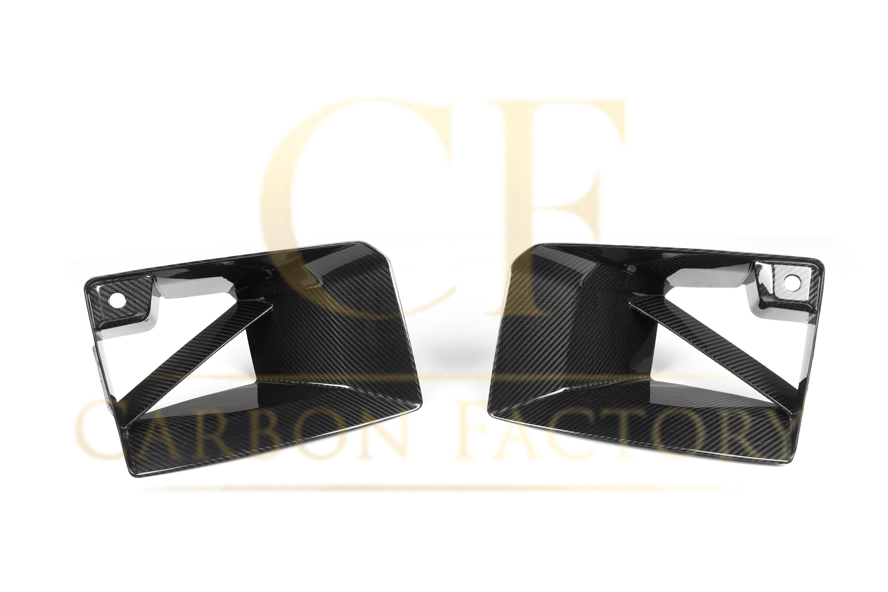 MP Style Pre-Preg Carbon Fibre Front Induction Trims for BMW G87 M2 23-Present