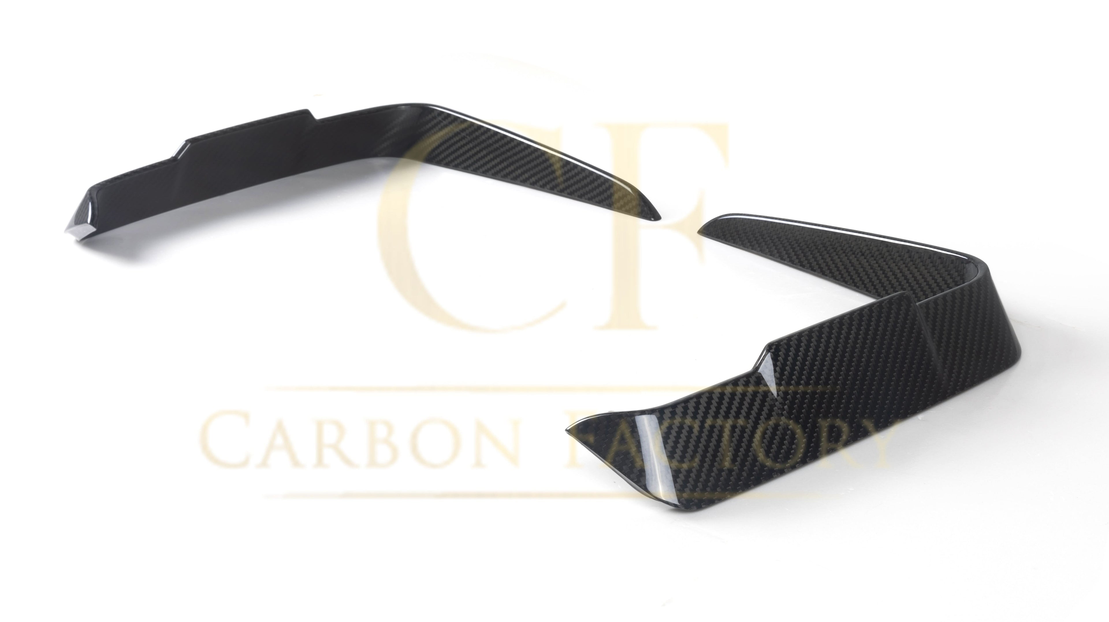 Pre-Preg Carbon Fibre Front Bumper Trims for BMW 4 Series G22 G23 20-Present