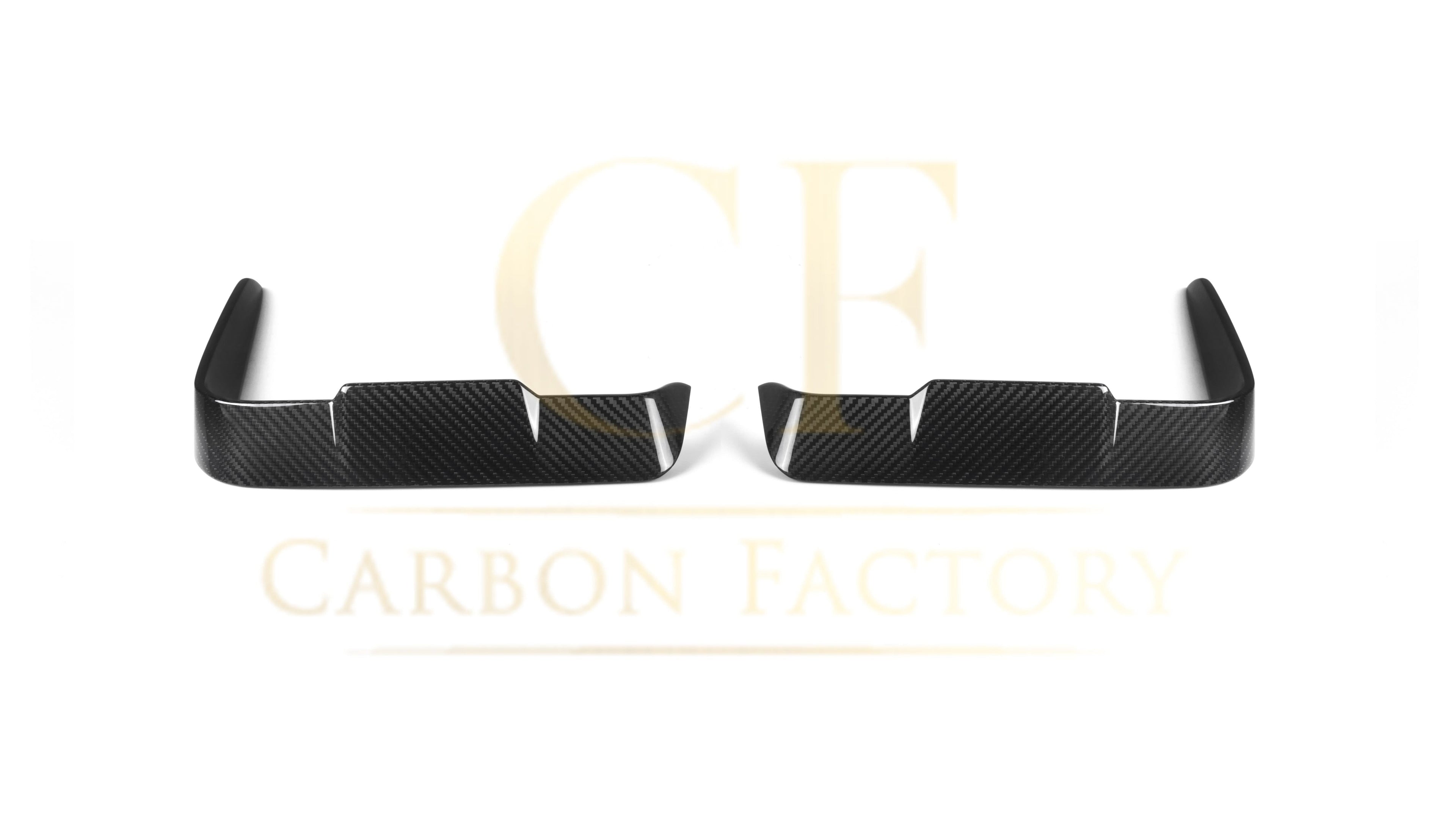 Pre-Preg Carbon Fibre Front Bumper Trims for BMW 4 Series G22 G23 20-Present