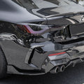 Pre-Preg Carbon Fibre Rear Bumper Trims for BMW 4 Series G22 G23 20-Present