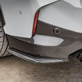 SQ Style Pre-Preg Carbon Fibre Rear Bumper Trims for BMW 2 Series G42 M240 21-Present